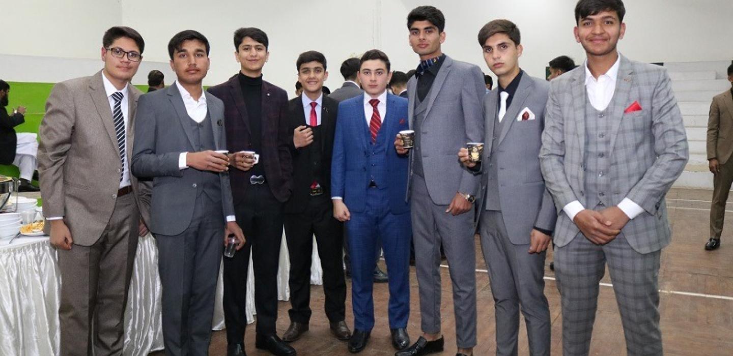 Cadets group photos in the Annual party of Khushal house