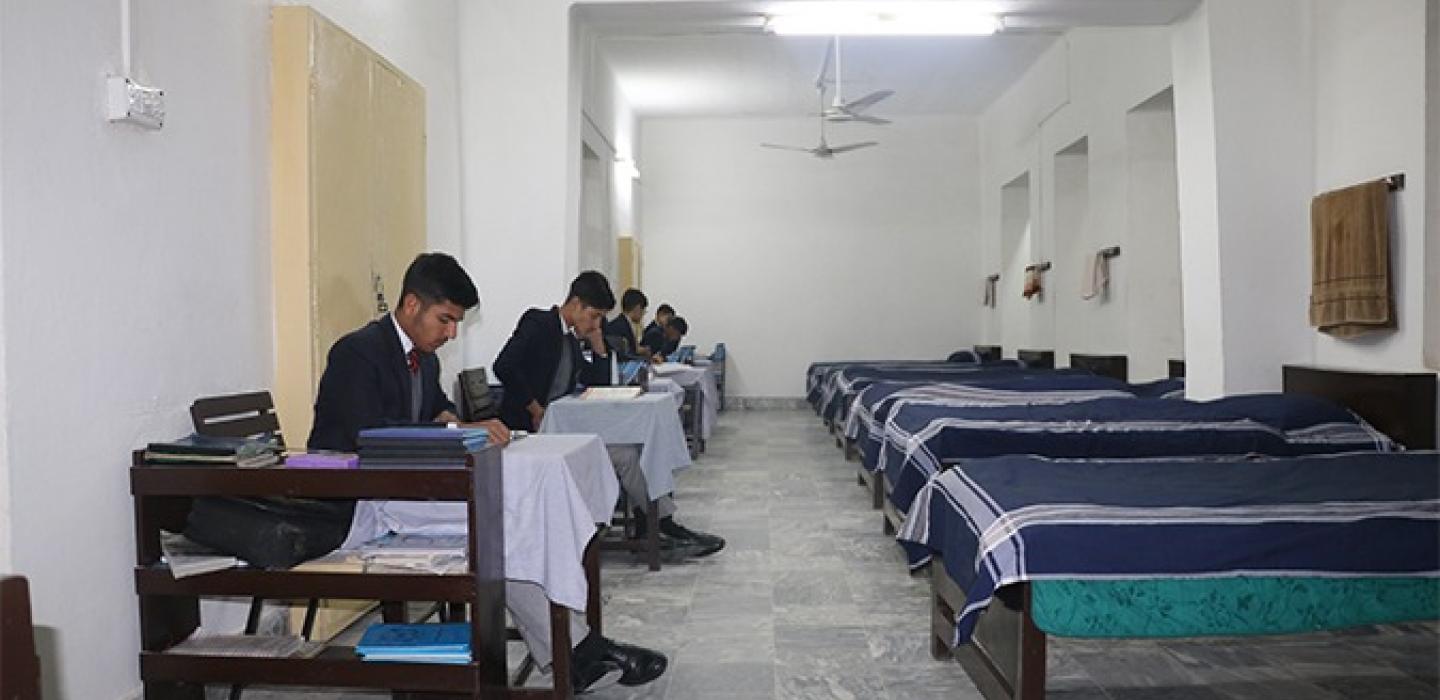 Prep time in Jinnah House 